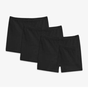 NWT - Primary Kids Under Shorts 3-Pack, Black | Size 12